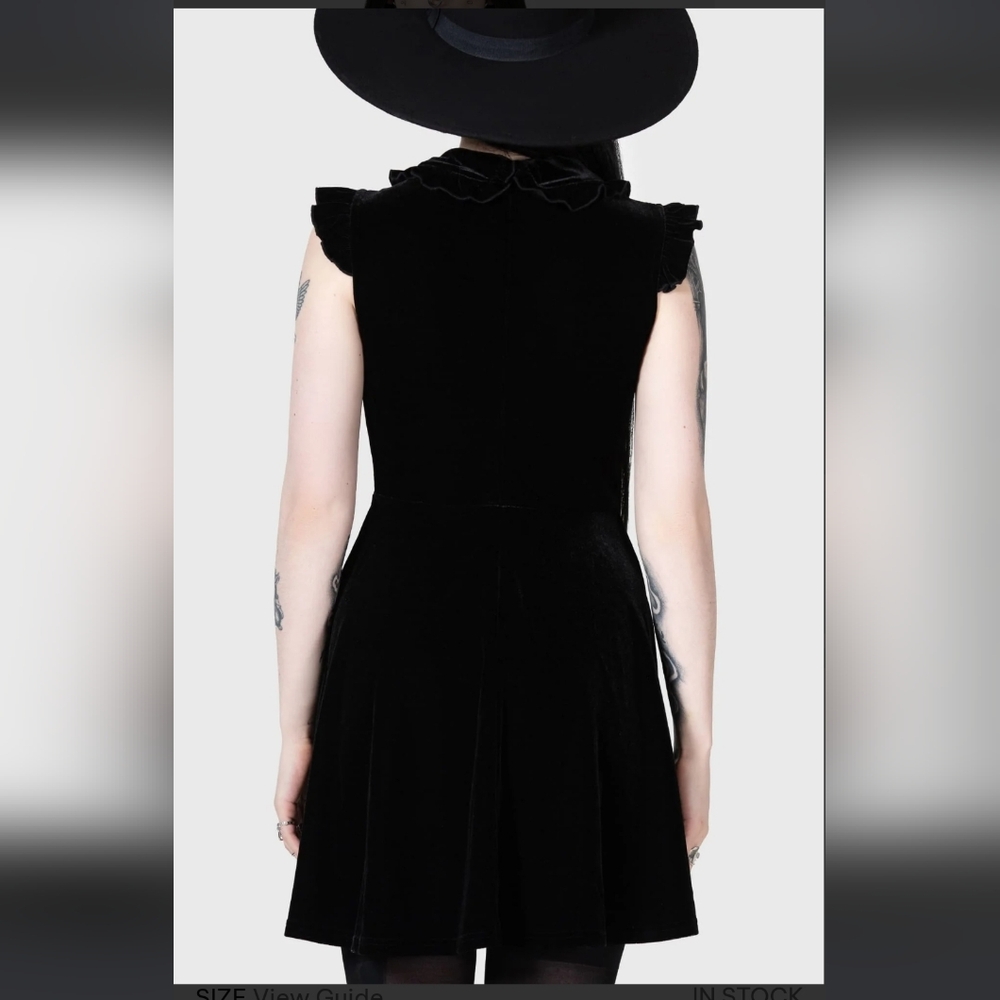 Killstar Black Mini Dress - Picture 5 of 7